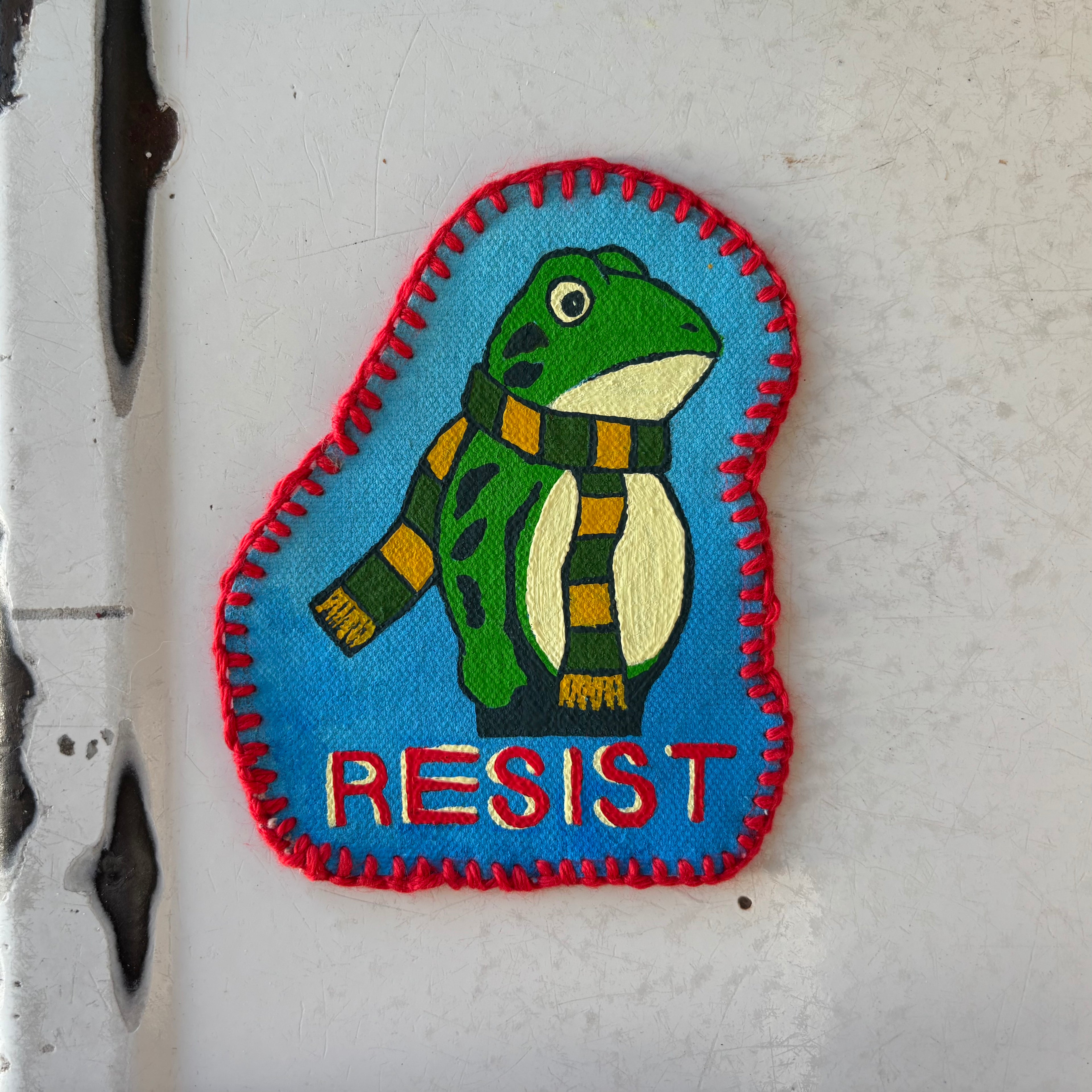 Resist Portland Timbers Frog Patch